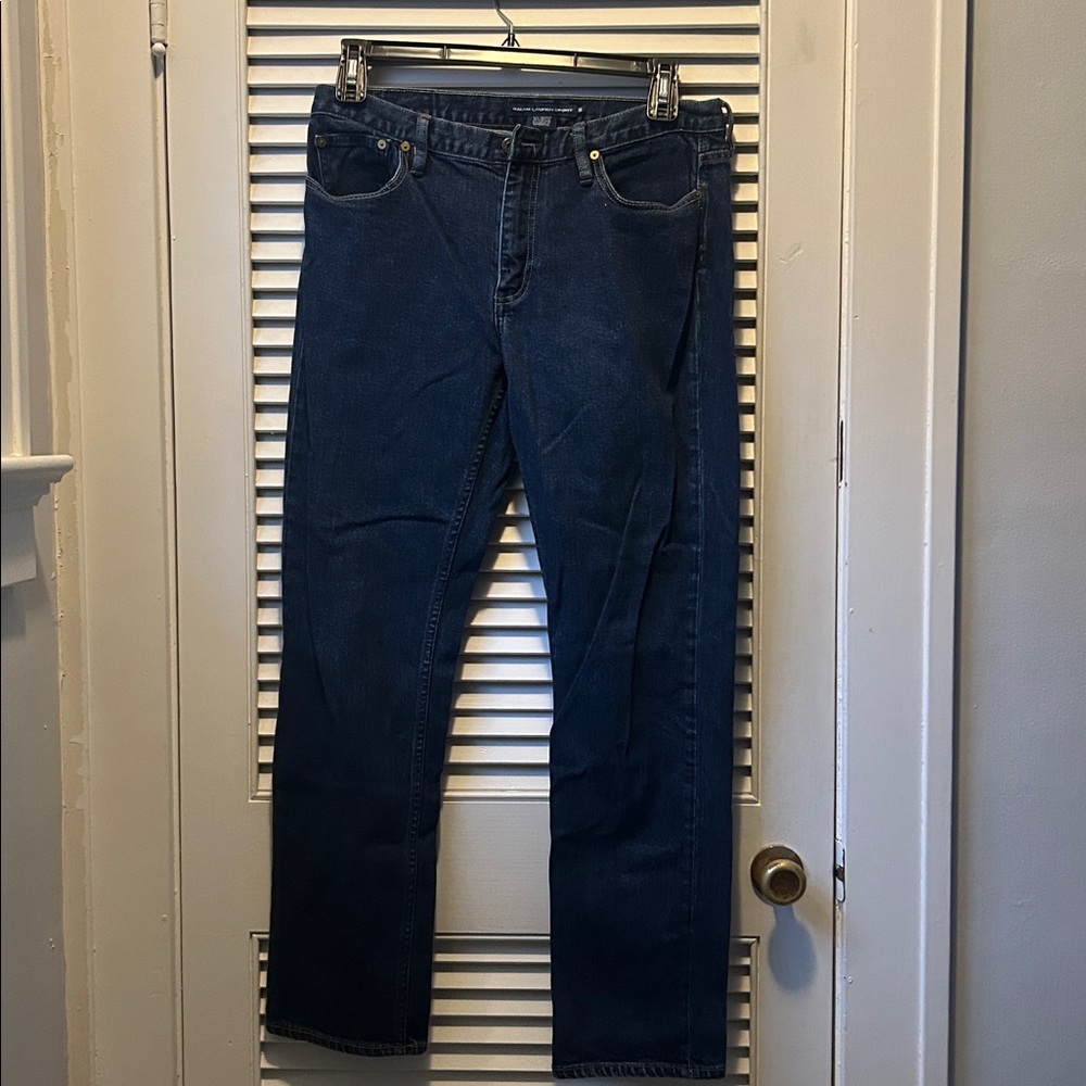 Ralph Lauren sport  ladies jeans  size 32 vintage with back pocket logo. - Picture 4 of 6